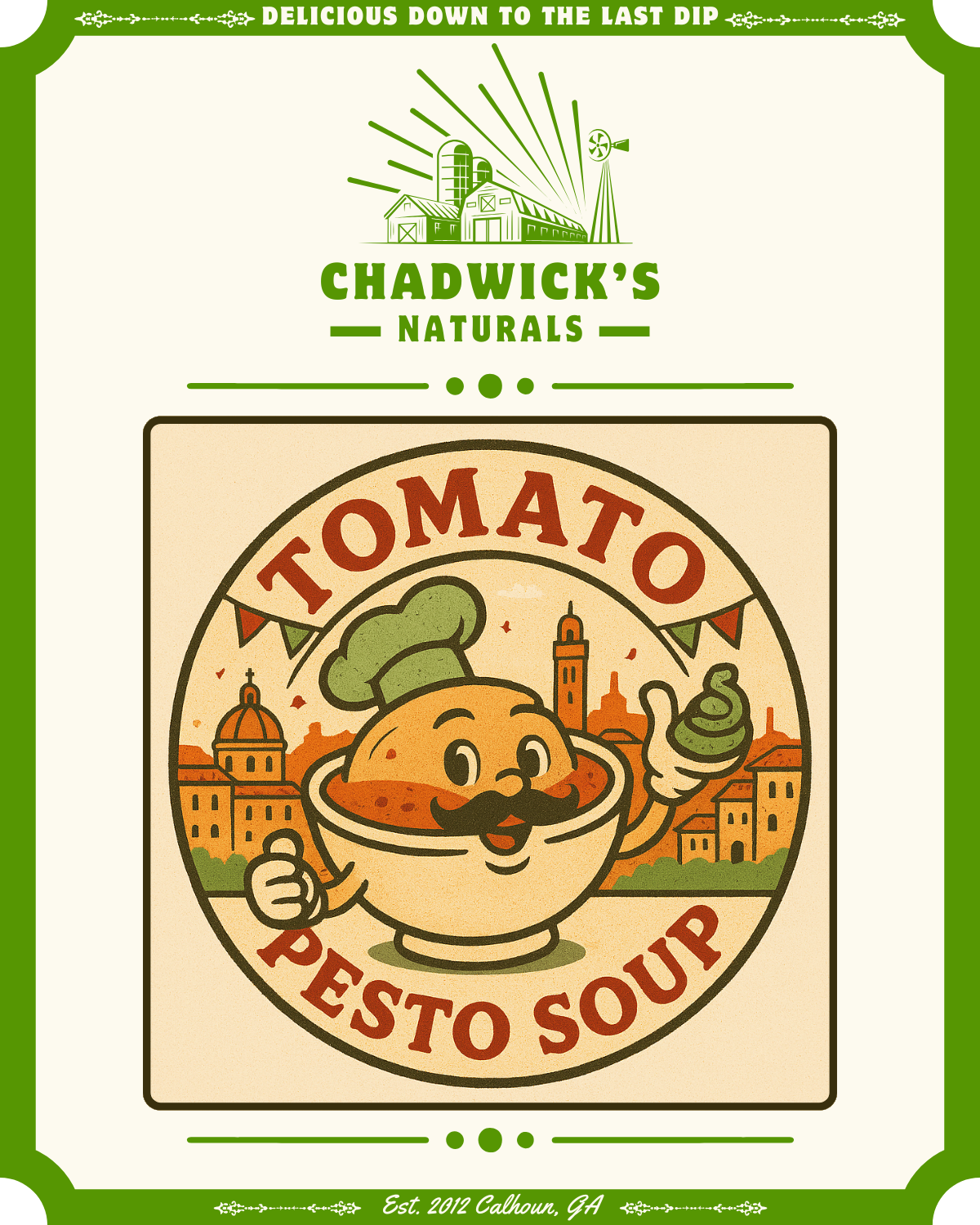 Tomato Pesto Soup Mix